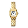 Panthère de Cartier Mini Model | 19mm, 18K Yellow Gold, Silver Dial, Ref. WGPN0016/WGPN0036