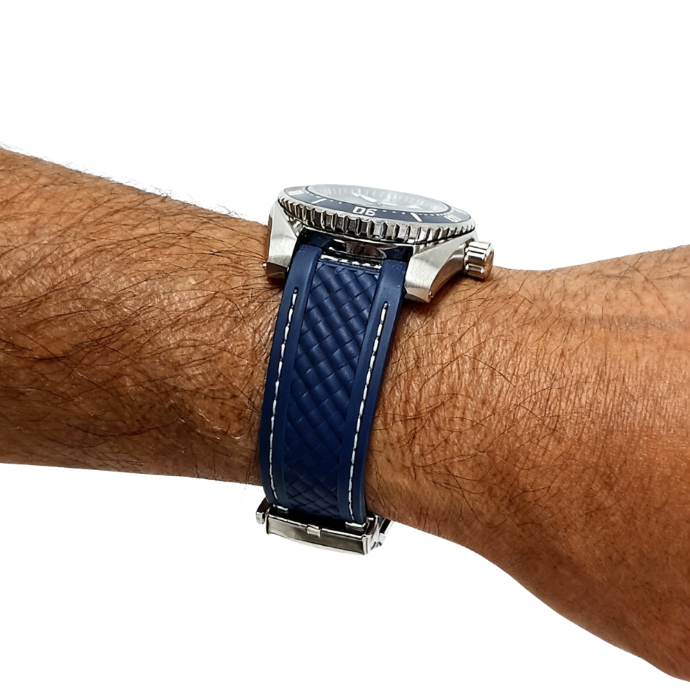 Rubber Silicone Strap for Omega Seamaster 150
