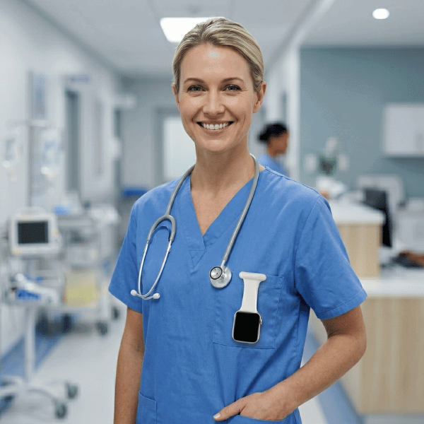 Apple Watch Nurse Fob - Blue