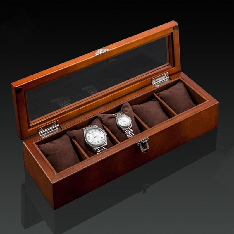 OBSYSS Wooden Watch Box