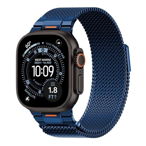 Mecha Milanese Loop Band For Apple Watch