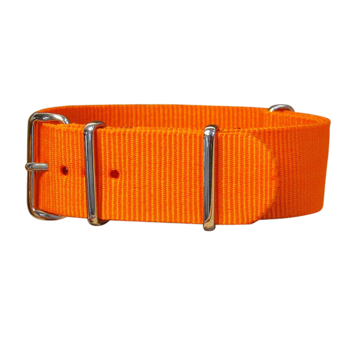 Lava Orange | One-Piece | Nylon | Polished Hardware