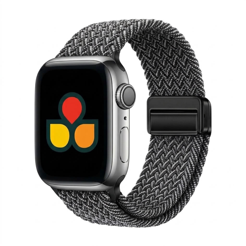 Braided Magnetic Strap