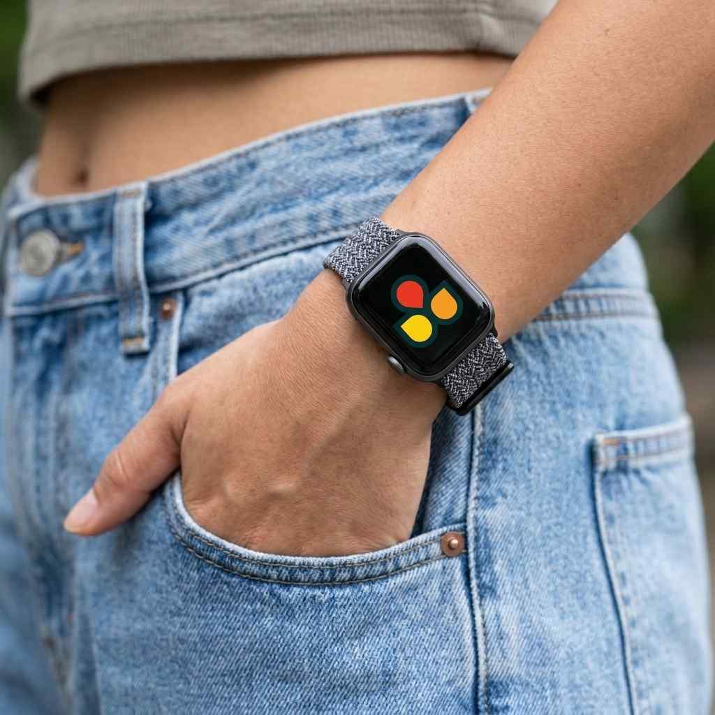 Braided Magnetic Strap