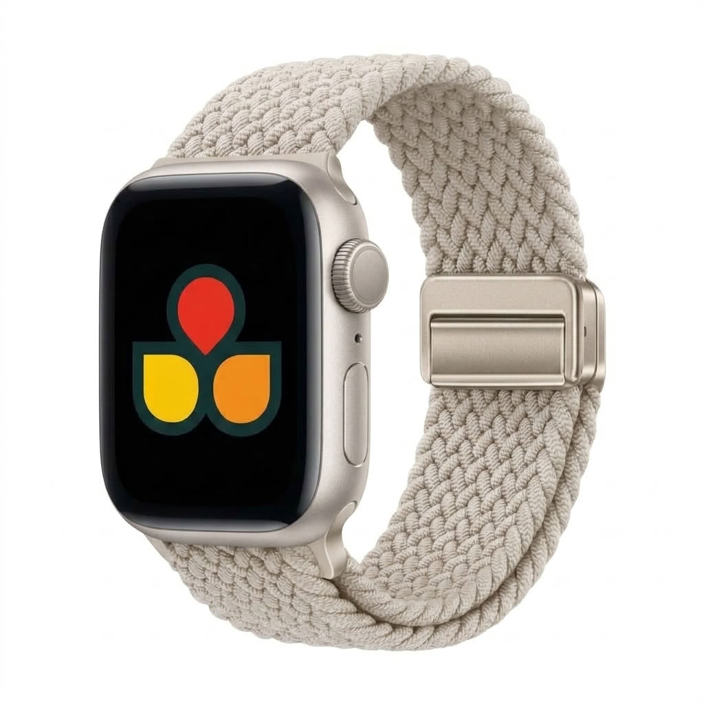 Braided Magnetic Strap