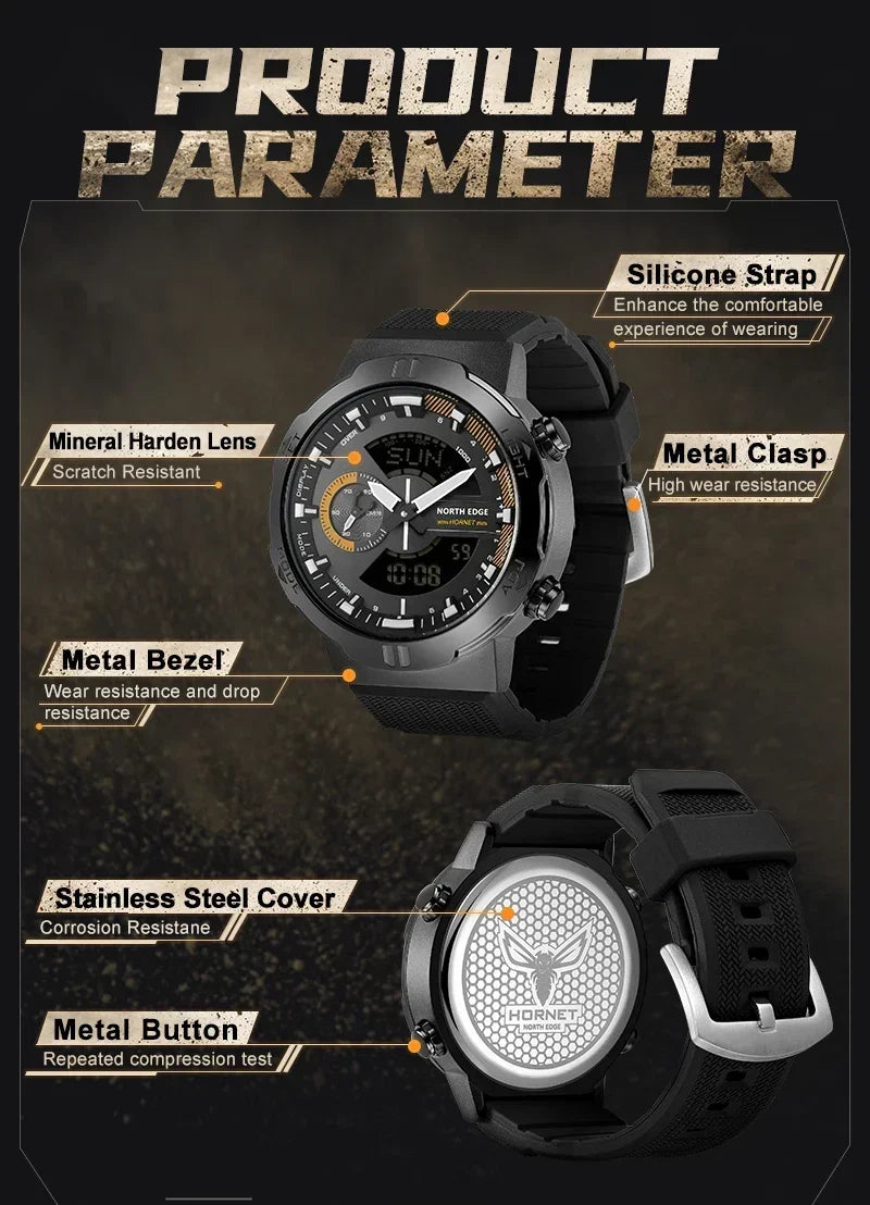 Adventure Sports Watch - North Edge - Hornet