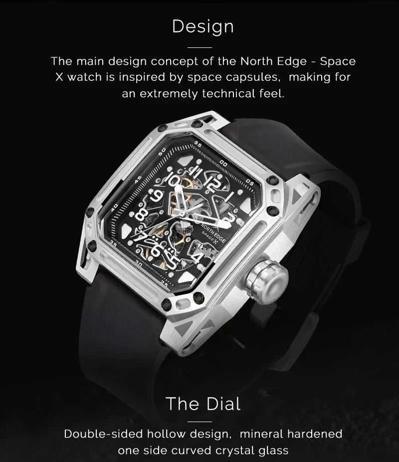 Space X Mechanical Watch – North Edge