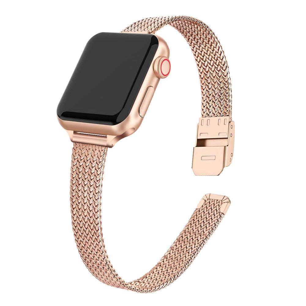Slim Milanese Loop Strap for Apple Watch